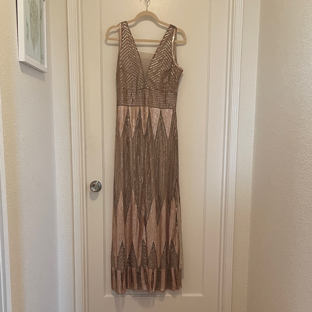 Sequin Evening Gown